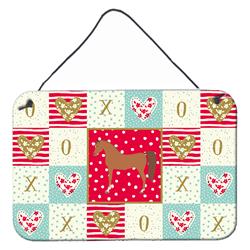 CK5338DS812 8 x 12 in. Arabian Horse Love Wall or Door Hanging Prints