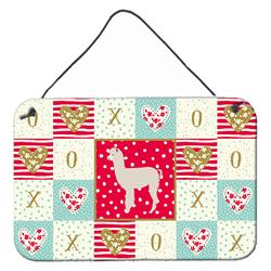 8 x 12 in. Alpaca Love Wall or Door Hanging Prints