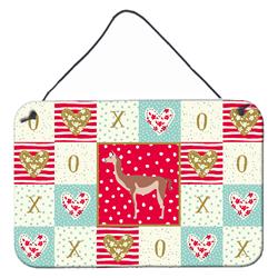 8 x 12 in. Guanaco Love Wall or Door Hanging Prints