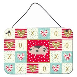 CK5367DS812 8 x 12 in. Gloucester Old Spot Pig Love Wall or Door Hanging Prints