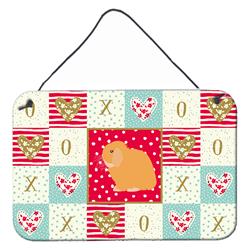 CK5395DS812 8 x 12 in. Holland Lop Rabbit Love Wall or Door Hanging Prints