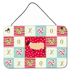 CK5399DS812 8 x 12 in. Suffolk Sheep Love Wall or Door Hanging Prints