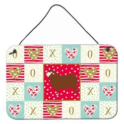 CK5408DS812 8 x 12 in. Merino Sheep Love Wall or Door Hanging Prints