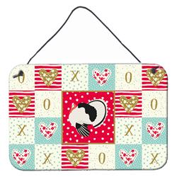 CK5415DS812 8 x 12 in. Royal Palm Turkey Love Wall or Door Hanging Prints