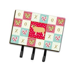 6 x 2 x 9 in. Horned Dorset Sheep Love Leash or Key Holder