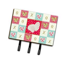 6 x 2 x 9 in. White Holland Turkey Love Leash or Key Holder