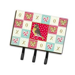6 x 2 x 9 in. Spanish Canary Love Leash or Key Holder