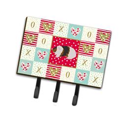 6 x 2 x 9 in. Teddy Guinea Pig Love Leash or Key Holder
