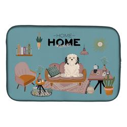 14 x 21 in. Lowchen Sweet Home Dish Drying Mat