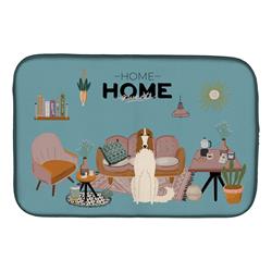 14 x 21 in. Borzoi Sweet Home Dish Drying Mat