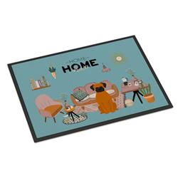 CK7960JMAT 24 x 36 in. Fawn Boxer Sweet Home Indoor or Outdoor Mat