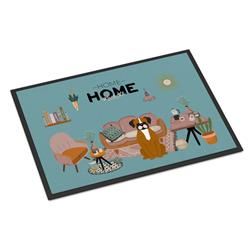 CK7961JMAT 24 x 36 in. Flashy Fawn Boxer Sweet Home Indoor or Outdoor Mat