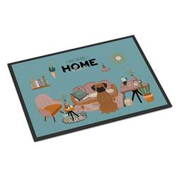 CK7962JMAT 24 x 36 in. Brindle Boxer Sweet Home Indoor or Outdoor Mat