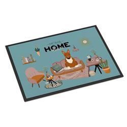 CK7979JMAT 24 x 36 in. Red Bull Terrier Sweet Home Indoor or Outdoor Mat