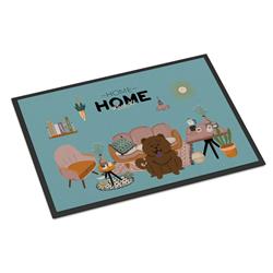 CK7986JMAT 24 x 36 in. Chocolate Chow Chow Sweet Home Indoor or Outdoor Mat