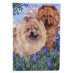 11 x 0.01 x 15 in. Chow Chow Meadow Garden Flag