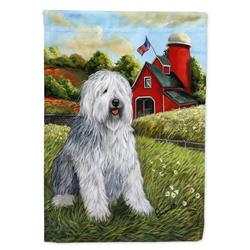 PPP3119GF 11 x 0.01 x 15 in. Old English Sheepdog Heaven Garden Flag