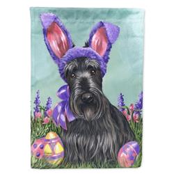 11 x 0.01 x 15 in. Scottie Easter Bunny Garden Flag