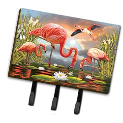 6 x 2 x 9 in. Flamingos Leash or Key Holder