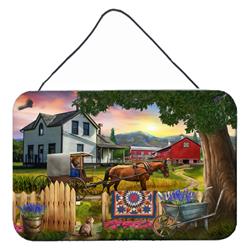 8 x 12 in. Headed Home for Dinner Farm Wall or Door Hanging Prints