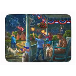 19 x 27 in. 4th of July At Grandpas USA Machine Washable Memory Foam Mat