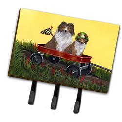 PPP3272TH68 6 x 2 x 9 in. Sheltie Sheepdog Express Leash or Key Holder