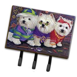 PPP3280TH68 6 x 2 x 9 in. Westie Free Spirits Leash or Key Holder