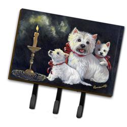 6 x 2 x 9 in. Westie Westies Aglow Leash or Key Holder