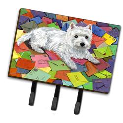 6 x 2 x 9 in. Westie Zoes Mail Leash or Key Holder