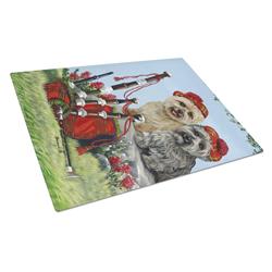 PPP3057LCB Cairn Terrier Pipers Glass Cutting Board - Large