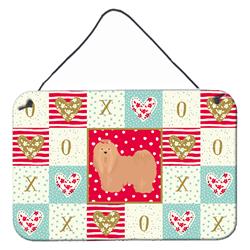 8 x 12 in. Lhasa Apso No.1 Love Wall or Door Hanging Prints