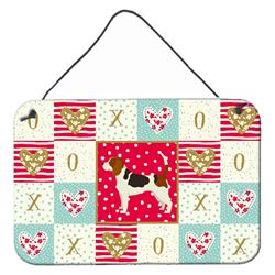 8 x 12 in. Beagle Love Wall or Door Hanging Prints