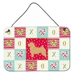 8 x 12 in. Norwich Terrier Love Wall or Door Hanging Prints