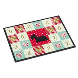 CK5950JMAT 24 x 36 in. Scottish Terrier Love Indoor or Outdoor Mat