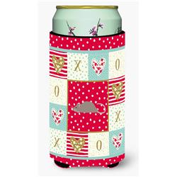CK5463TBC 22-24 oz Satin Rat Love Tall Boy Beverage Insulator Hugger