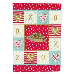 28 x 0.01 x 40 in. Turtle Canvas House Flag