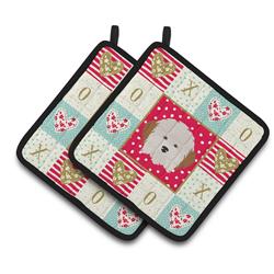 CK5205PTHD 7.5 x 7.5 in. Havanese Dog Love Pair of Pot Holders