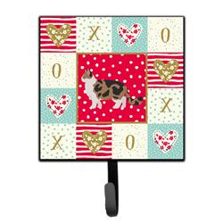 4.25 x 1 x 7 in. Ragamuffin No.2 Cat Love Leash or Key Holder