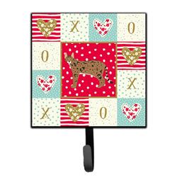 Picture of Carolines Treasures CK5695SH4 4.25 x 1 x 7 in. Savannah No.1 Cat Love Leash or Key Holder