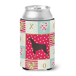 12 oz Doberman Pinscher Love Can or Bottle Hugger
