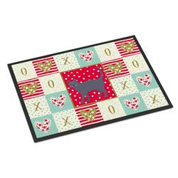 Picture of Carolines Treasures CK5632JMAT 24 x 36 in. Korat No.3 Cat Love Indoor or Outdoor Mat