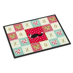 Picture of Carolines Treasures CK5654MAT 18 x 27 in. Napoleon No.2 Cat Love Indoor or Outdoor Mat