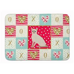 19 x 27 in. Tonkinese Cat Love Machine Washable Memory Foam Mat