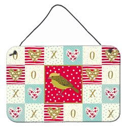 CK5504DS812 8 x 12 in. Lizard Canary Love Wall or Door Hanging Prints