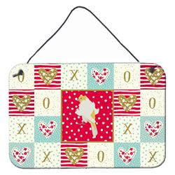 CK5507DS812 8 x 12 in. Parisian Trumpeter Canary Love Wall or Door Hanging Prints
