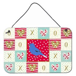 CK5510DS812 8 x 12 in. Bunting Love Wall or Door Hanging Prints