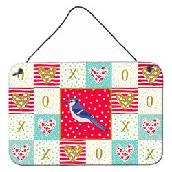 8 x 12 in. Jay Bird Love Wall or Door Hanging Prints