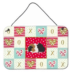 CK5426DS812 8 x 12 in. Abyssinian Guinea Pig Love Wall or Door Hanging Prints