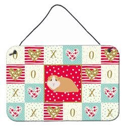 CK5427DS812 8 x 12 in. American Guinea Pig Love Wall or Door Hanging Prints