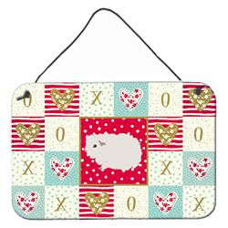 CK5430DS812 8 x 12 in. Merino Guinea Pig Love Wall or Door Hanging Prints